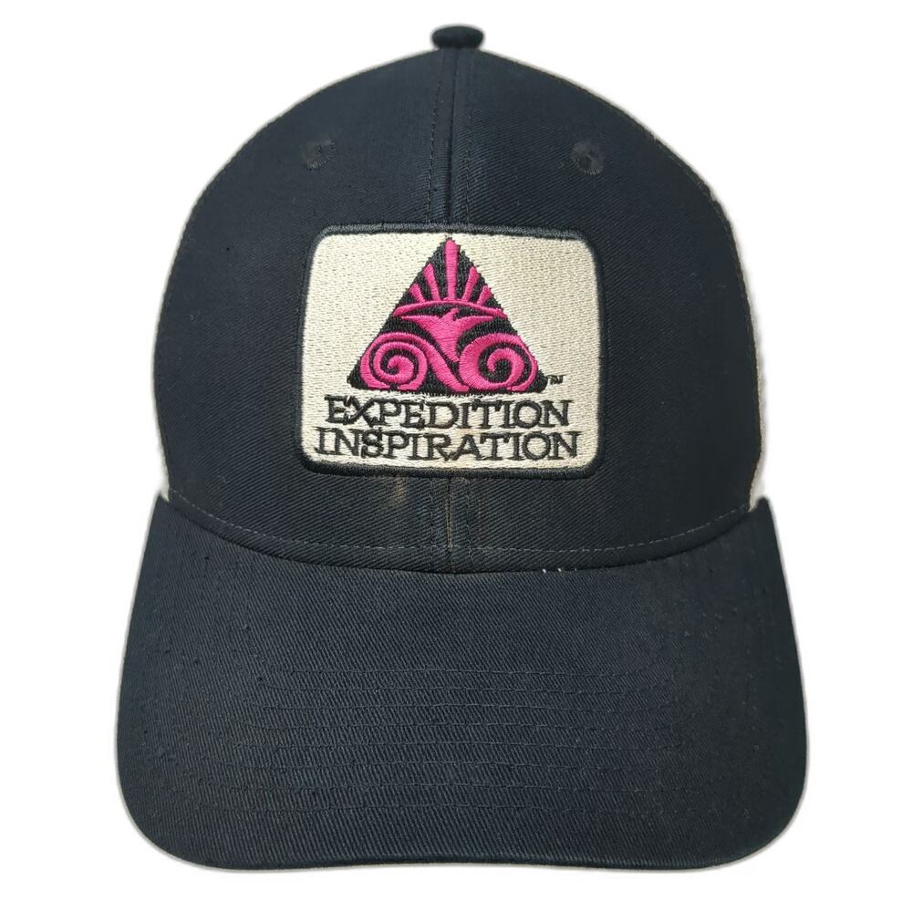 Ouray Baseball Cap Black One Size Expedition Inspiration Mesh Strapback Hat
